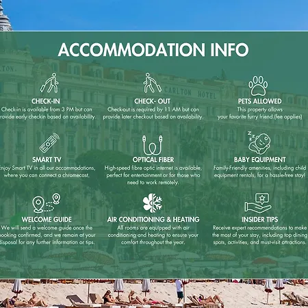 Appartement Lb Vacation I Large Superieure With Balcony I Casa D'azur Cannes